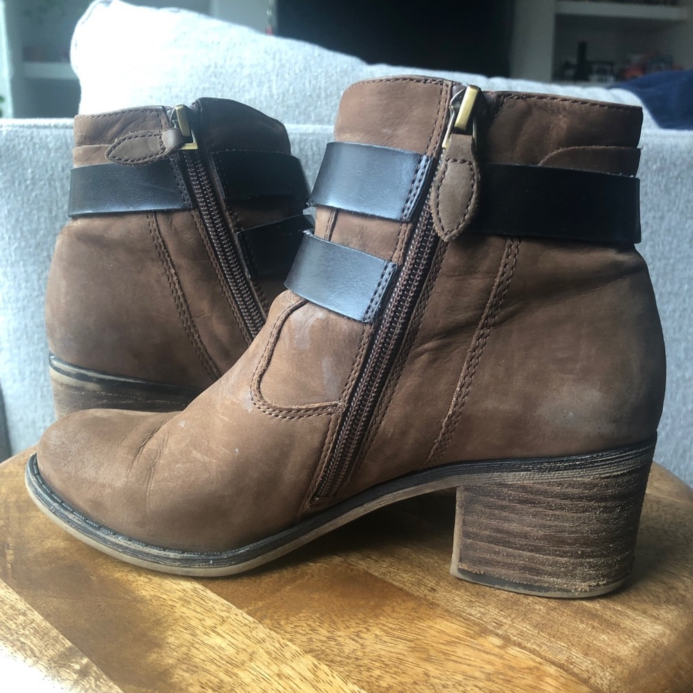Franco Sarto Boots Leather Sz 6 - Picture 2 of 3